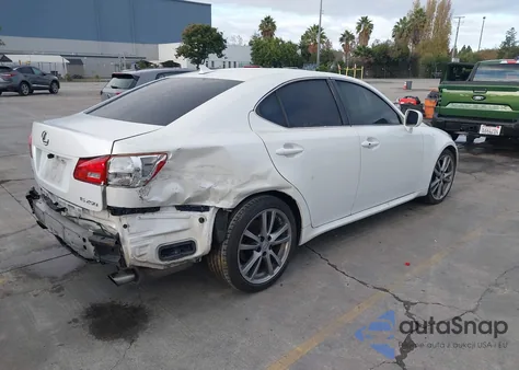 2008 Lexus Is 250 z USA, uszkodzony, nr VIN JTHBK262082067977